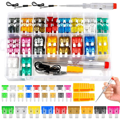 ⚡306pcs Fuse Assortment Kit🚗 Standard, Mini & Low Profile Fuses