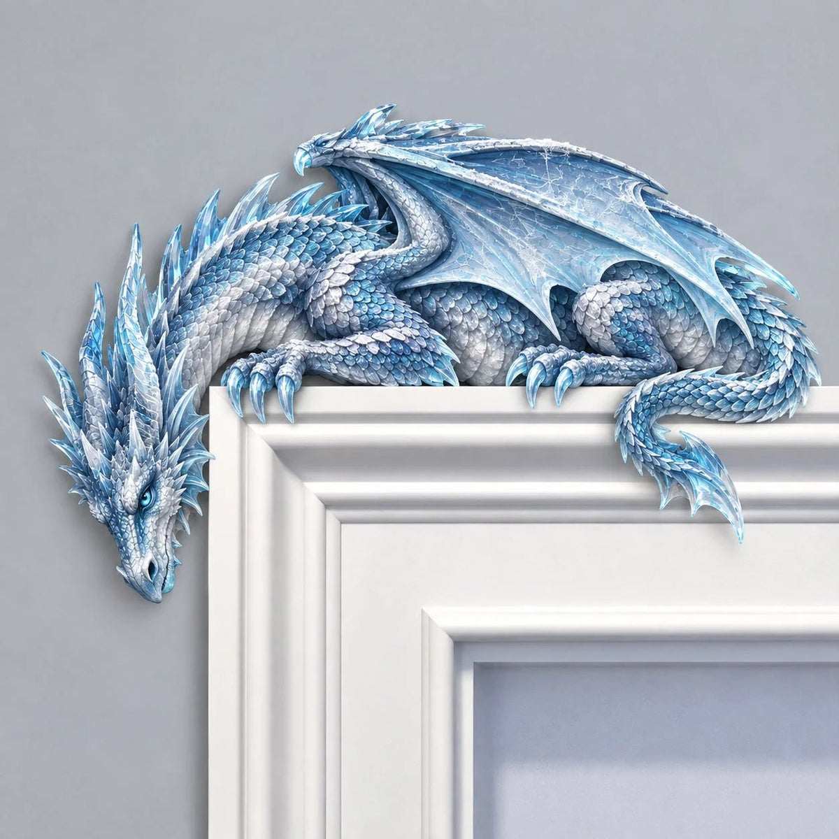 ⏳ Last Day 50% OFF 🔥 Sleeping Dragon Door Topper 🐉