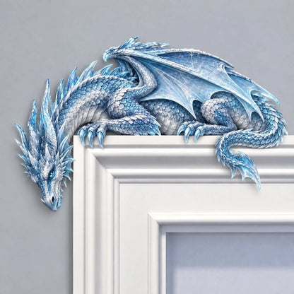 ⏳ Last Day 50% OFF 🔥 Sleeping Dragon Door Topper 🐉