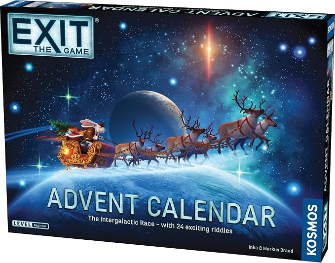 🎄 EXIT The Game 24-Day Christmas Workshop Escape Room Advent Calendar 🔐