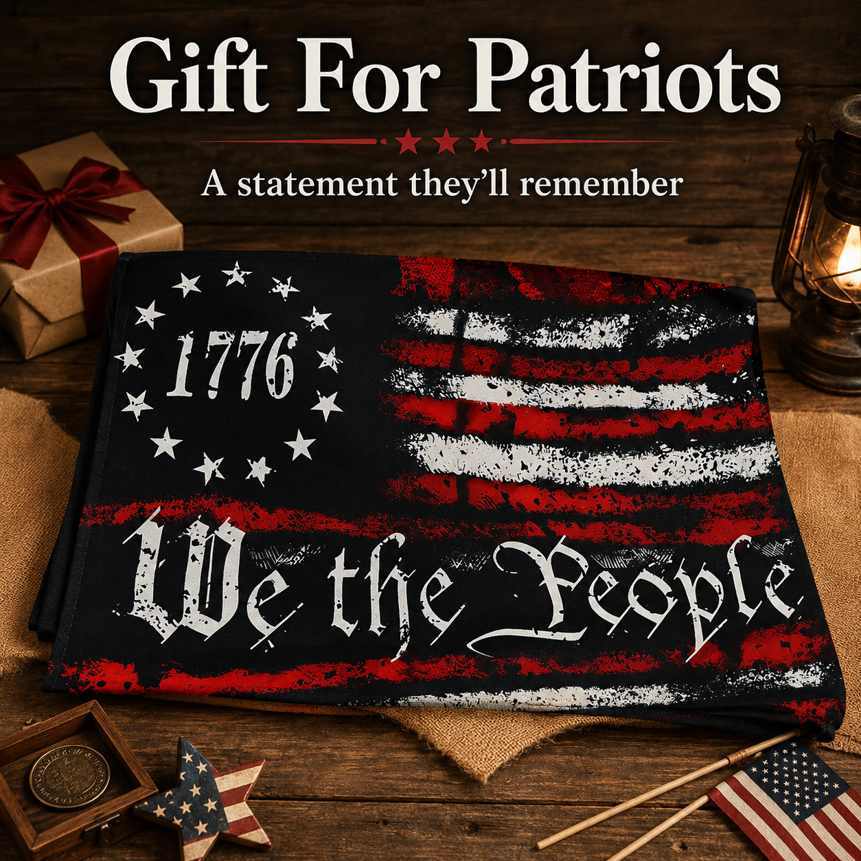 New U.S. 250th Anniversary Flag Outdoor Decorative Fabric Celebrating the Nation's Founding