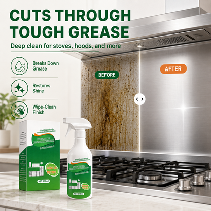 Kitchen and Bathroom Cleaner: Cleans, Removes Stains, and Eliminates Grime