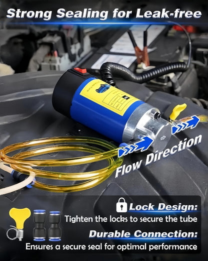 ⚡ 12V 100W Powerful Self-Priming Oil Pump