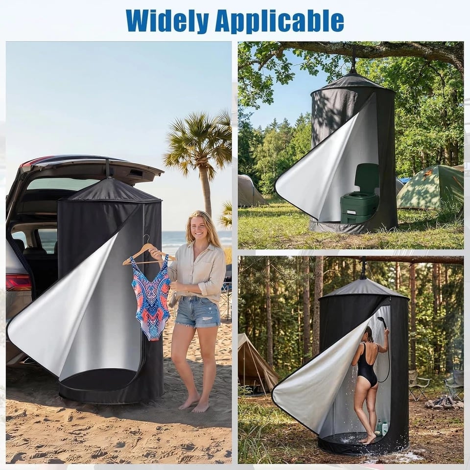 🚙 Portable Privacy Tent – Outdoor Changing & Shower Shelter