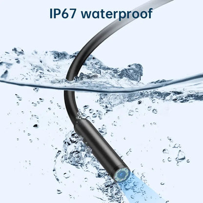 🔍 1920P HD Endoscope Camera 8mm Ultra Slim Probe IP67 Waterproof Borescope 🛠️