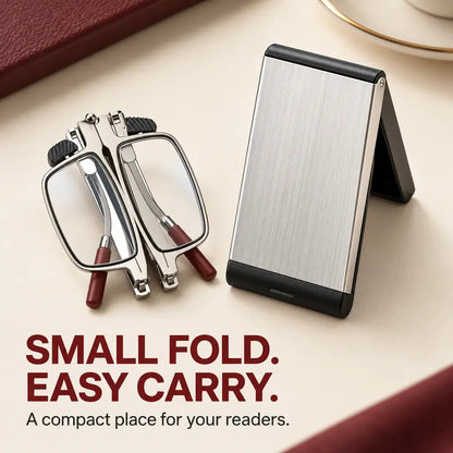 👓 Pocket-Sized Reading Glasses – Foldable, Compact & Easy to Carry