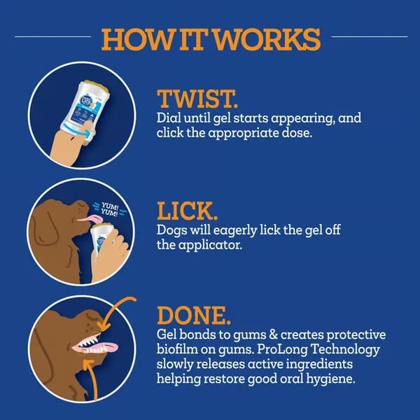 🔥HOT SALE 49% OFF🐶🦷No-Brush Dog Dental Gel