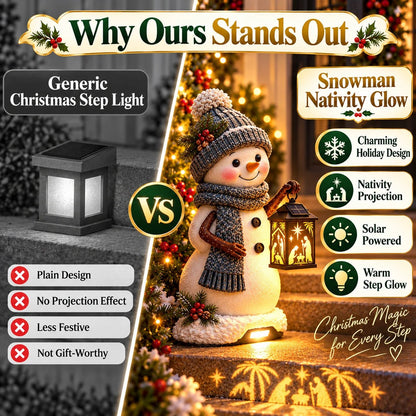 ✨ Solar Christmas Step Lights | 5 Festive Character Styles