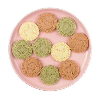 🔥HOT SALE 49% OFF🎄 Festive 3D Christmas Cookie Stamp and Baking Mold 🍪
