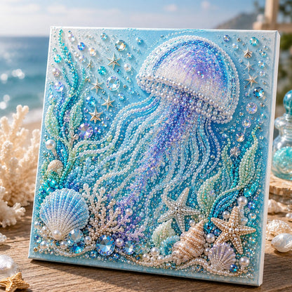 🔥Limited time 70% OFF - 🌊✨ Ocean Theme Pearl Art DIY Kit – Relaxing DIY Craft to Create Stunning Coastal Artwork (📦Buy 2 Free Shipping)