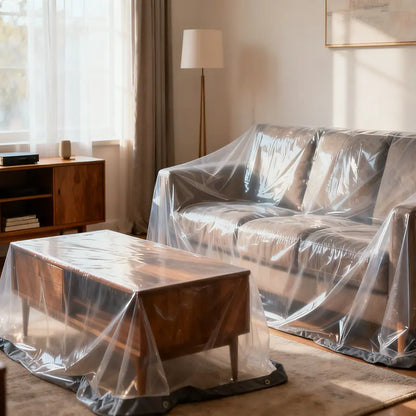 🌧️ 50% OFF Clear Waterproof Tarp – Heavy Duty Outdoor Weather Protection Cover