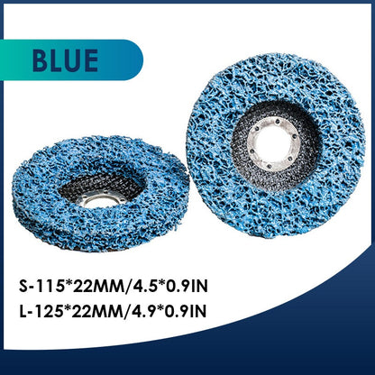 ⚙️ Diamond Polishing Disc – 2PCS Angle Grinder Rust & Paint Removal Wheel