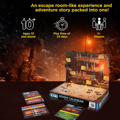 🎄 EXIT The Game 24-Day Christmas Workshop Escape Room Advent Calendar 🔐