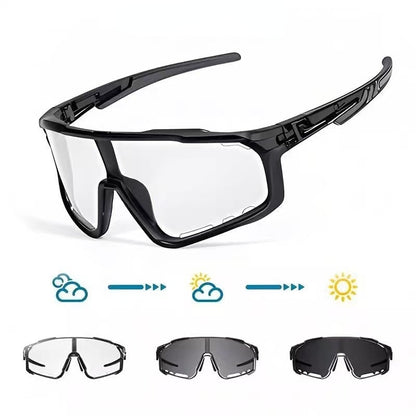 🕶️ Photochromic Sports Sunglasses | Adaptive Tint Outdoor Eyewear