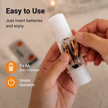 Halloween Flameless Taper Candles