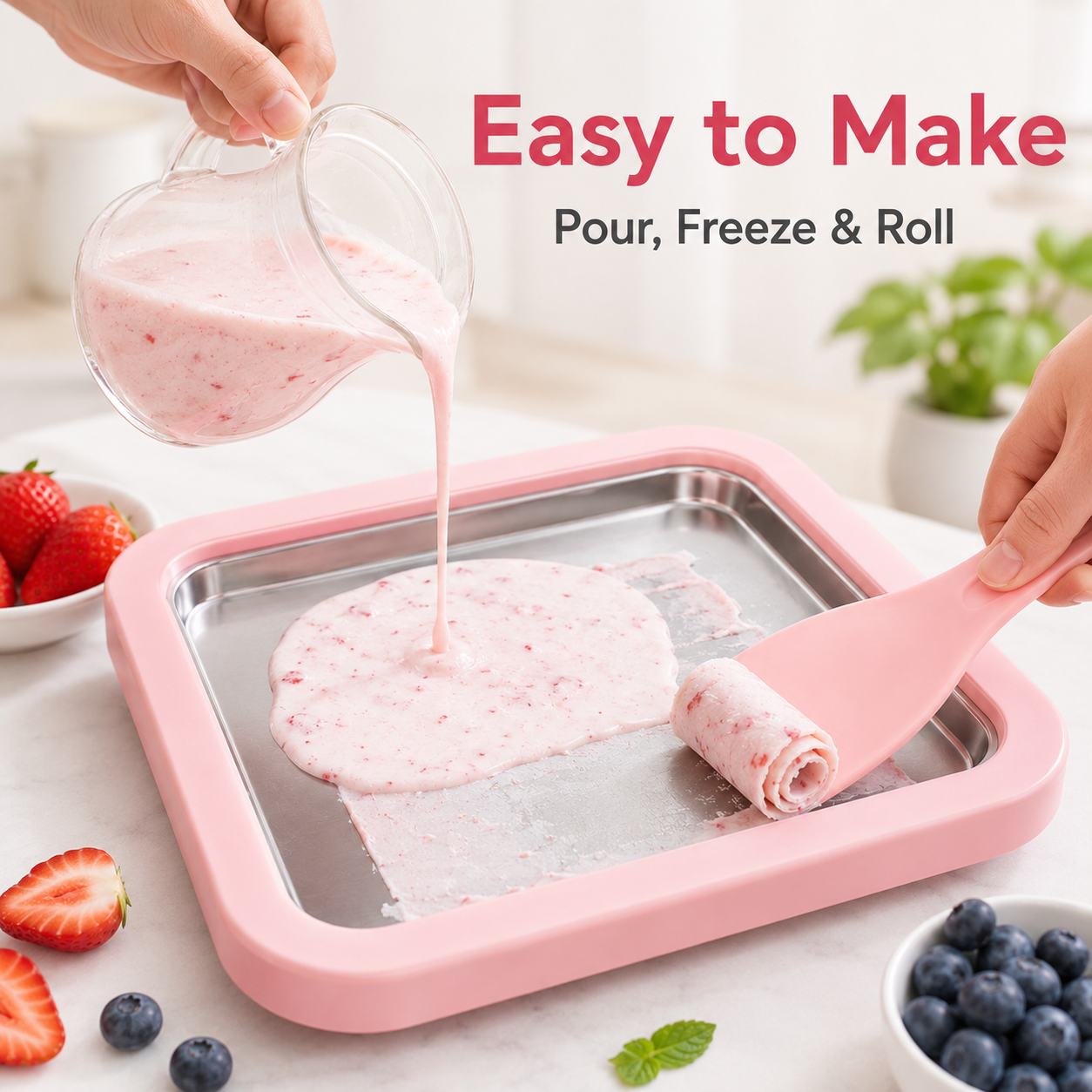 Manual Mini Ice Cream Maker