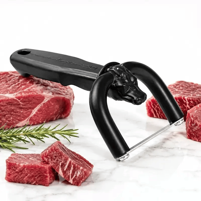 🥩 Precision Meat Fat Trimmer – Ergonomic Stainless Steel Meat Trimming Tool 🔪