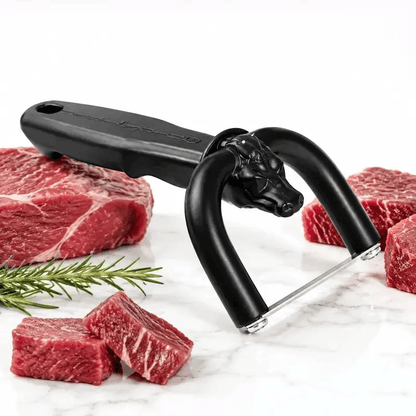 🥩 Precision Meat Fat Trimmer – Ergonomic Stainless Steel Meat Trimming Tool 🔪