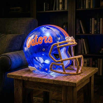 💡 Glowing Football Helmet Lamp – Pick Your Team Style