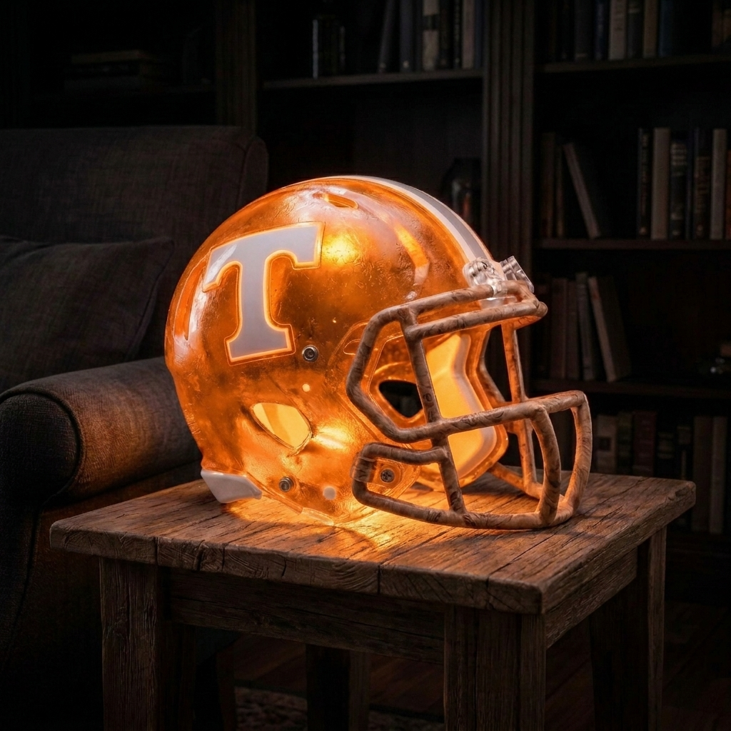 💡 Glowing Football Helmet Lamp – Pick Your Team Style
