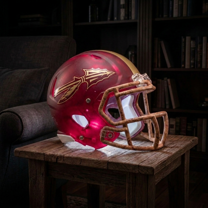 💡 Glowing Football Helmet Lamp – Pick Your Team Style