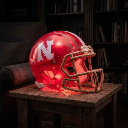 💡 Glowing Football Helmet Lamp – Pick Your Team Style