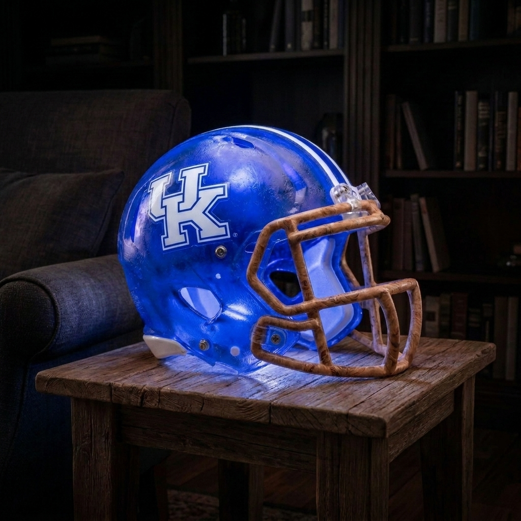 💡 Glowing Football Helmet Lamp – Pick Your Team Style