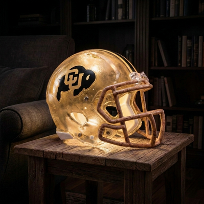 💡 Glowing Football Helmet Lamp – Pick Your Team Style