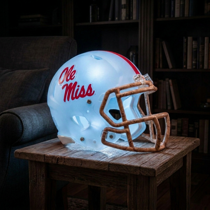 💡 Glowing Football Helmet Lamp – Pick Your Team Style