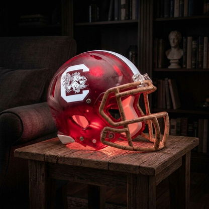 💡 Glowing Football Helmet Lamp – Pick Your Team Style