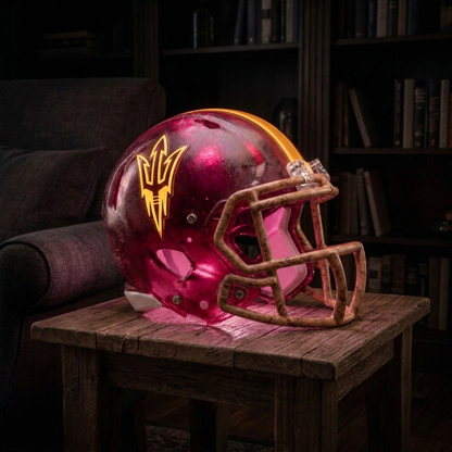 💡 Glowing Football Helmet Lamp – Pick Your Team Style