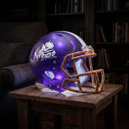 💡 Glowing Football Helmet Lamp – Pick Your Team Style