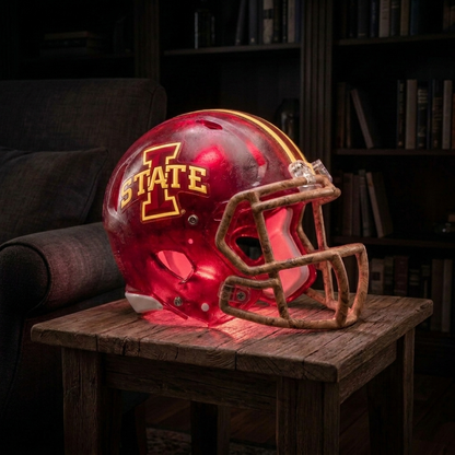 💡 Glowing Football Helmet Lamp – Pick Your Team Style