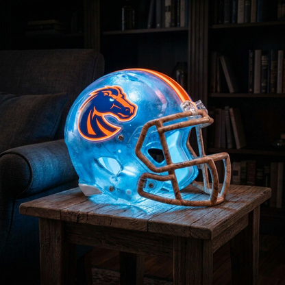 💡 Glowing Football Helmet Lamp – Pick Your Team Style