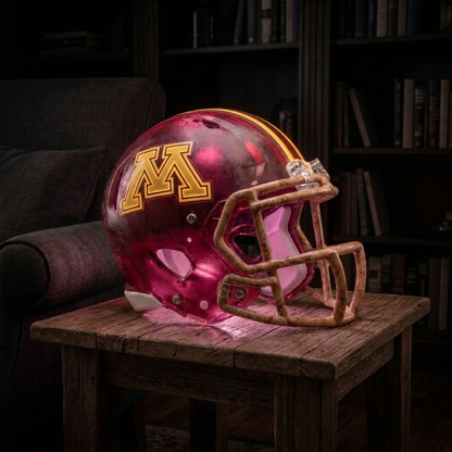 💡 Glowing Football Helmet Lamp – Pick Your Team Style