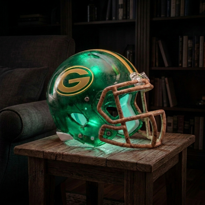 💡 Glowing Football Helmet Lamp – Pick Your Team Style