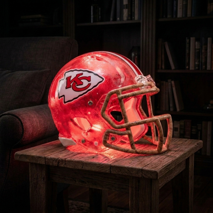 💡 Glowing Football Helmet Lamp – Pick Your Team Style