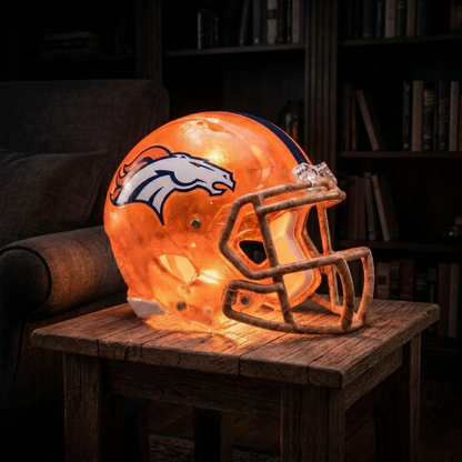 💡 Glowing Football Helmet Lamp – Pick Your Team Style