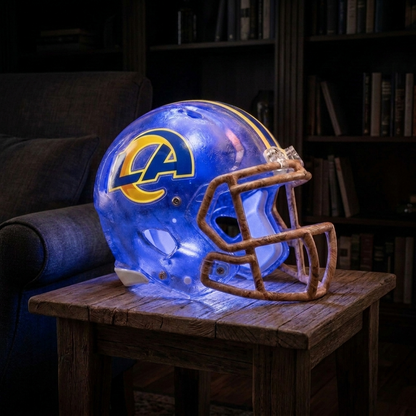 💡 Glowing Football Helmet Lamp – Pick Your Team Style