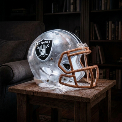 💡 Glowing Football Helmet Lamp – Pick Your Team Style
