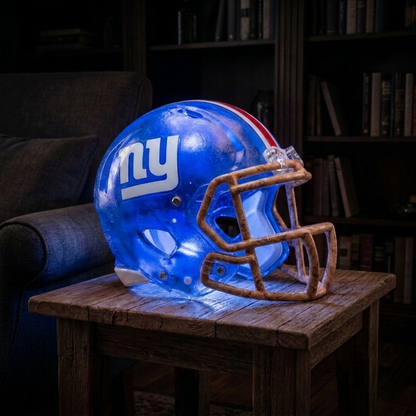 💡 Glowing Football Helmet Lamp – Pick Your Team Style