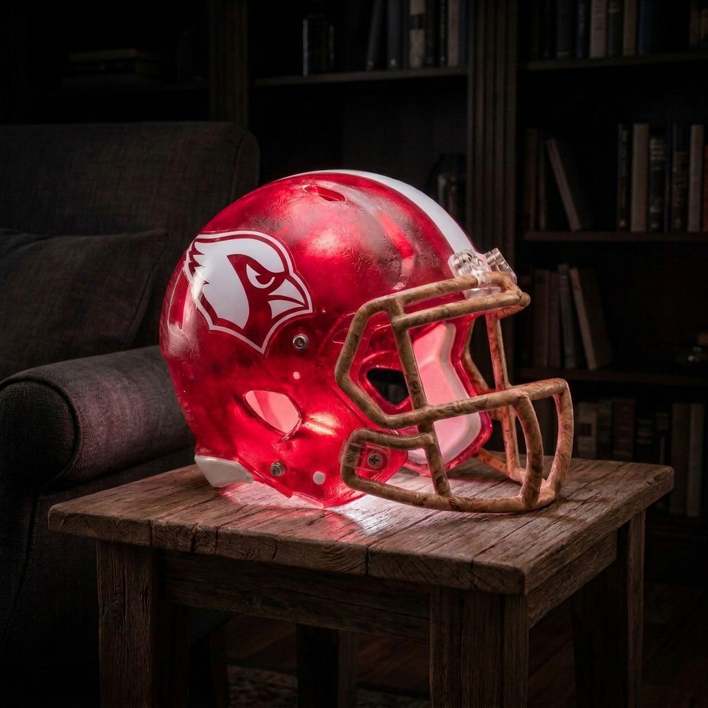 💡 Glowing Football Helmet Lamp – Pick Your Team Style