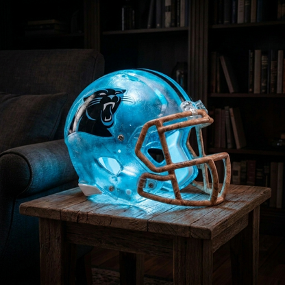 💡 Glowing Football Helmet Lamp – Pick Your Team Style