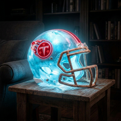 💡 Glowing Football Helmet Lamp – Pick Your Team Style