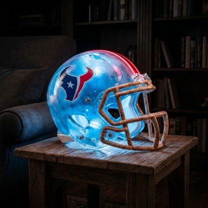 💡 Glowing Football Helmet Lamp – Pick Your Team Style