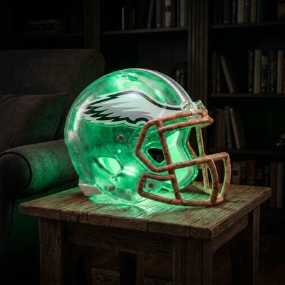 💡 Glowing Football Helmet Lamp – Pick Your Team Style