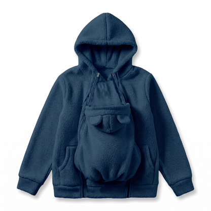 🔥 LAST DAY 50% OFF💗 Cozy Babywearing Fleece Hoodie