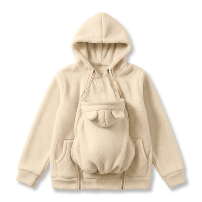 🔥 LAST DAY 50% OFF💗 Cozy Babywearing Fleece Hoodie