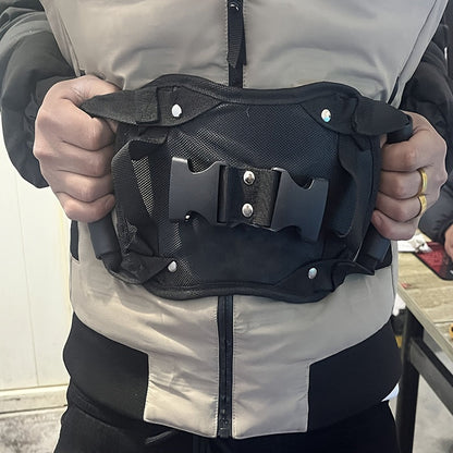 🏍️ Adjustable Passenger Grip Belt – ✋Motorcycle Passenger Waist-strap Safety Handle