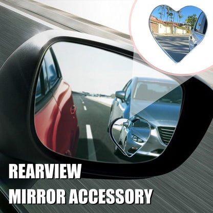 🔥Hot Sale-✨❤️2Pcs Heart Shaped Blind Spot Mirrors for Cars